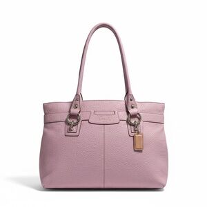 Vintage Coach Lilac Pebbled Leather Penelope Shoulder Bag